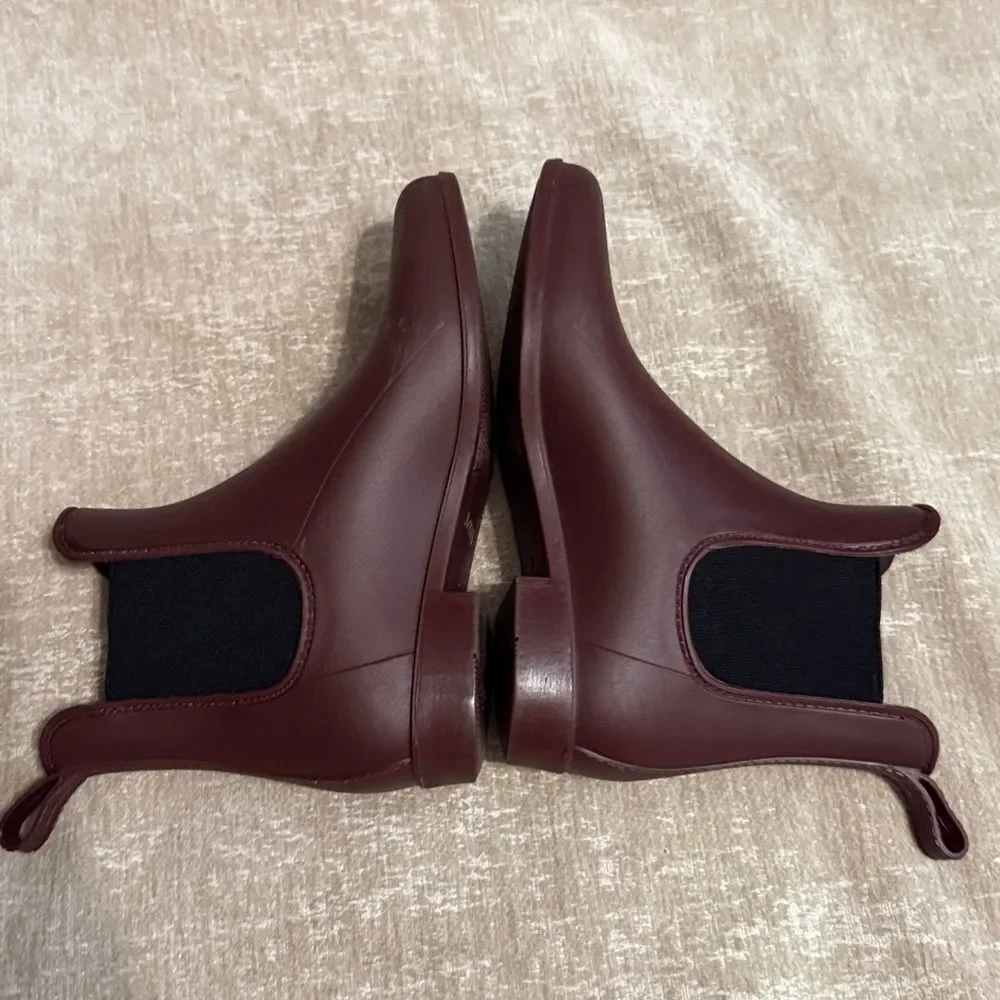 J. Crew Matte Chelsea rain boots